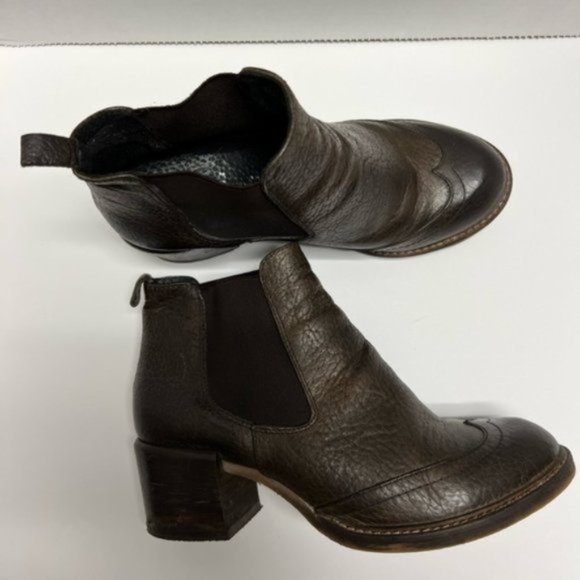 Stelle Monelle Round Toe Western Style Chelsea Bootie Size 38 - Picture 7 of 7